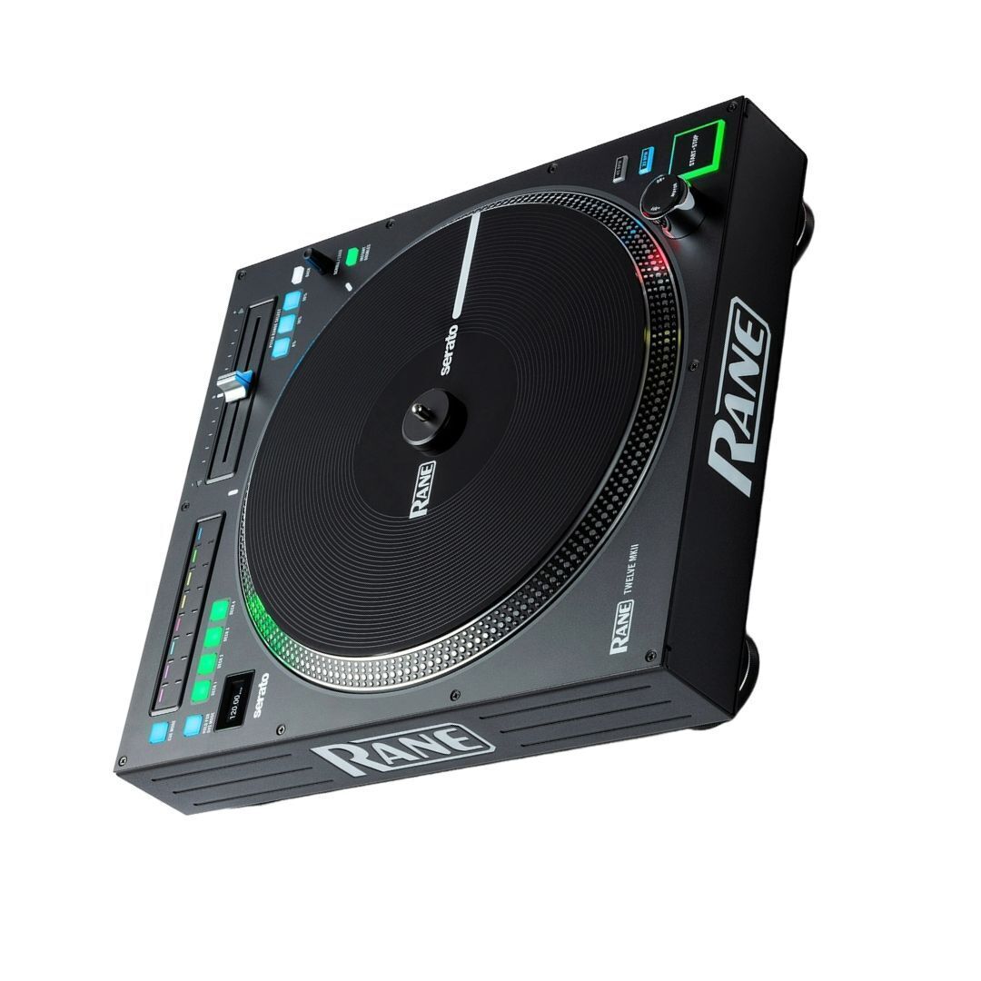 RANE DJ TWELVE MKII 12-Inch Motorized Vinyl-Like MIDI Turntable with USB MIDI