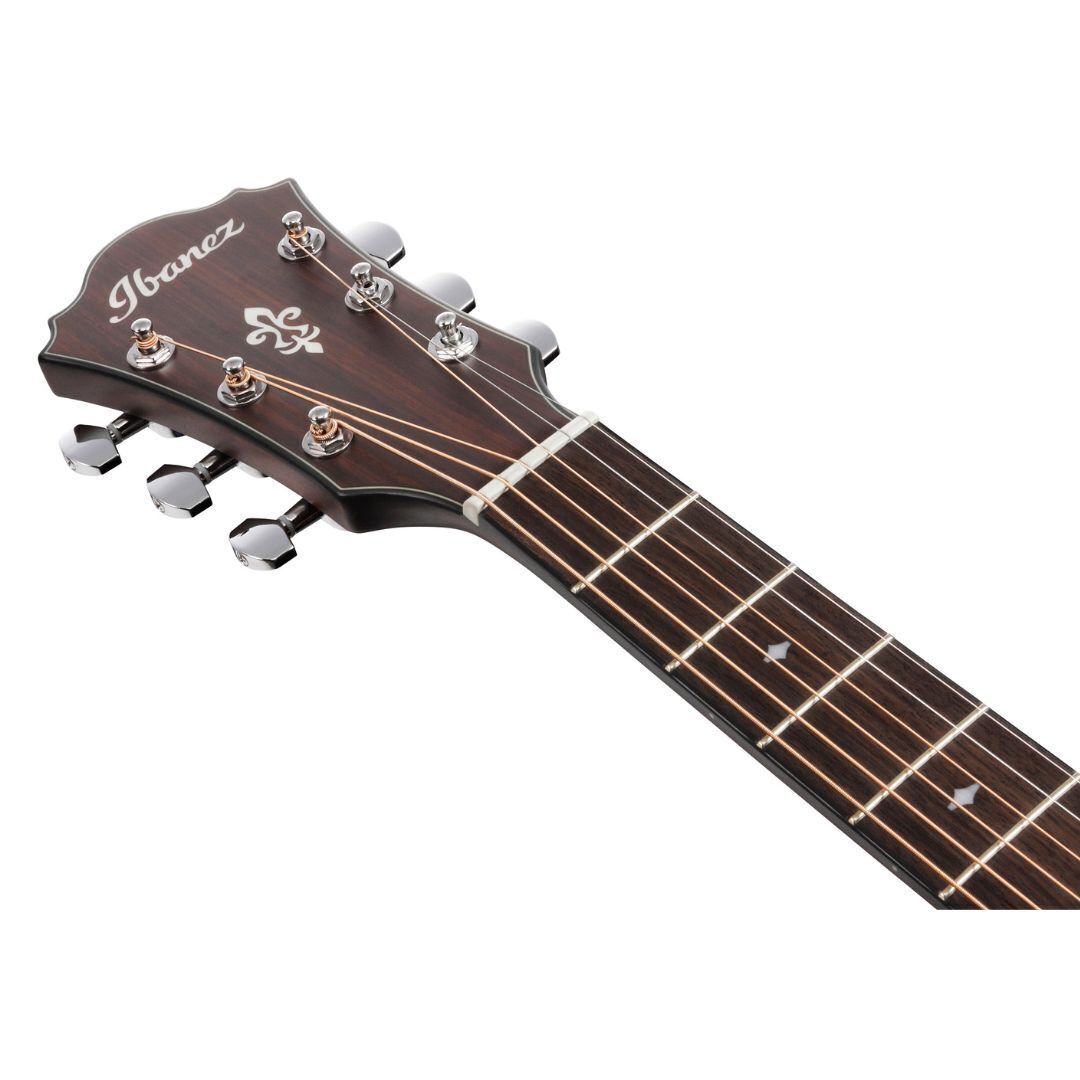 Ibanez AE100DBF Grand Auditorium Acoustic-Electric Guitar Dark Tide Blue Flat