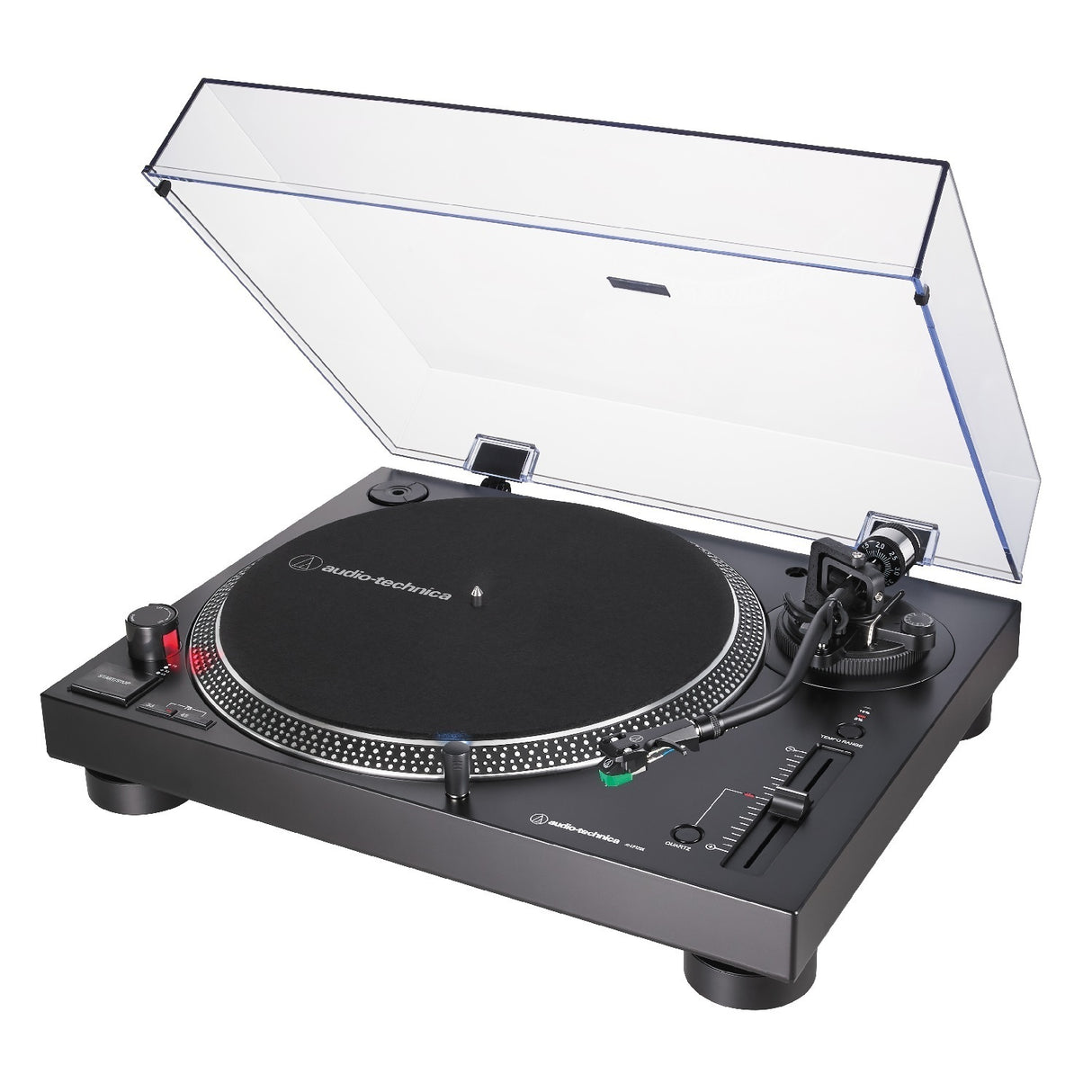 Audio-Technica USB Direct-Drive Analog Turntable (Black) with Studio Monitors