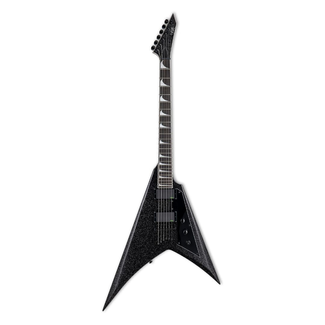 ESP LTD KH-V Kirk Hammett Signature Electric Guitar - Black Sparkle