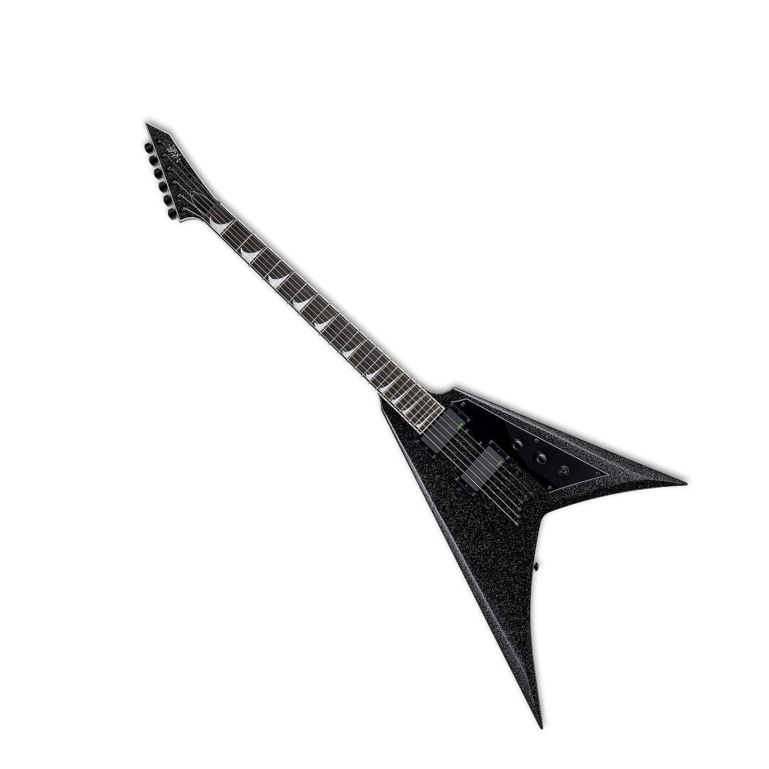 ESP LTD KH-V Kirk Hammett Signature Electric Guitar - Black Sparkle