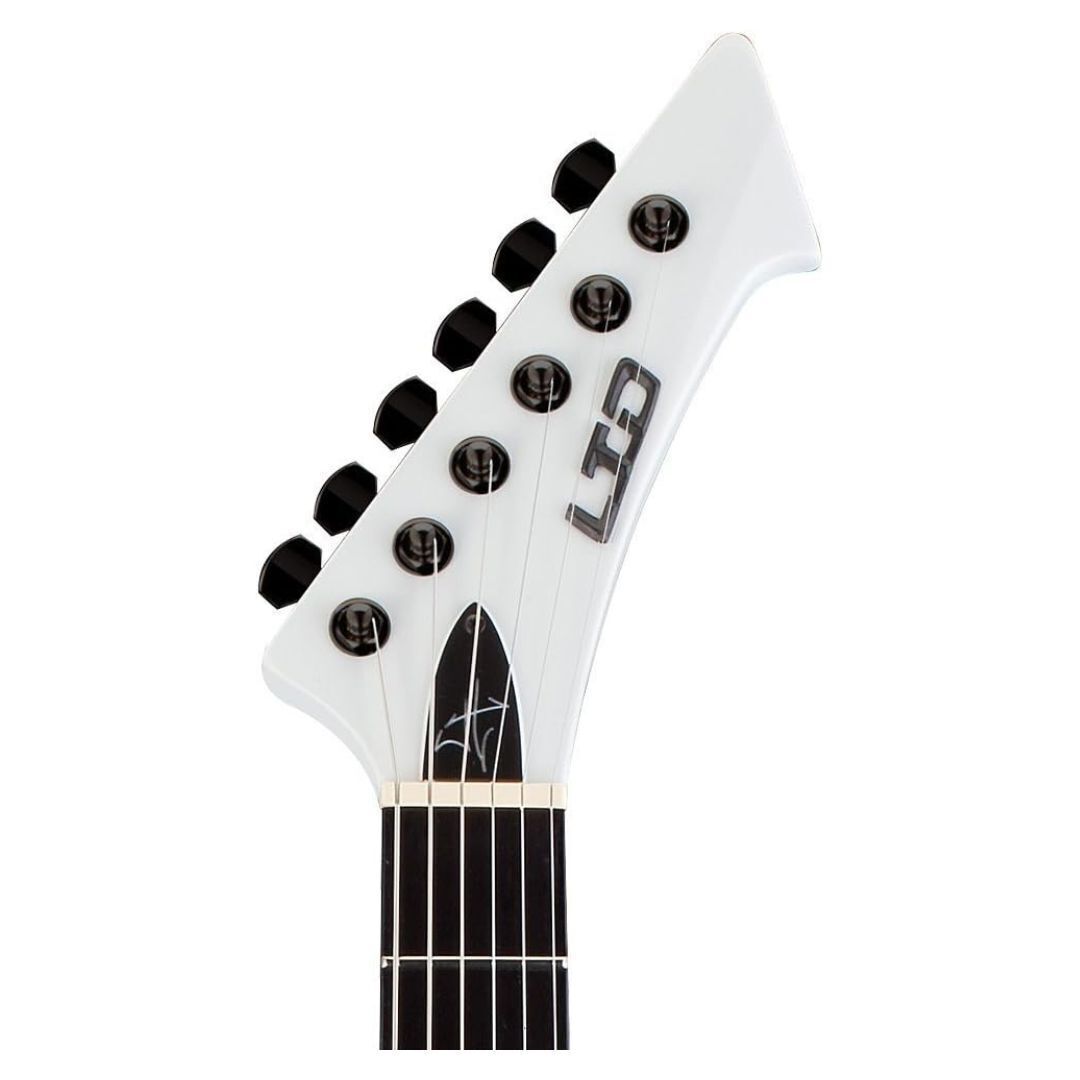 ESP LTD James Hetfield Signature Snakebyte - Snow White