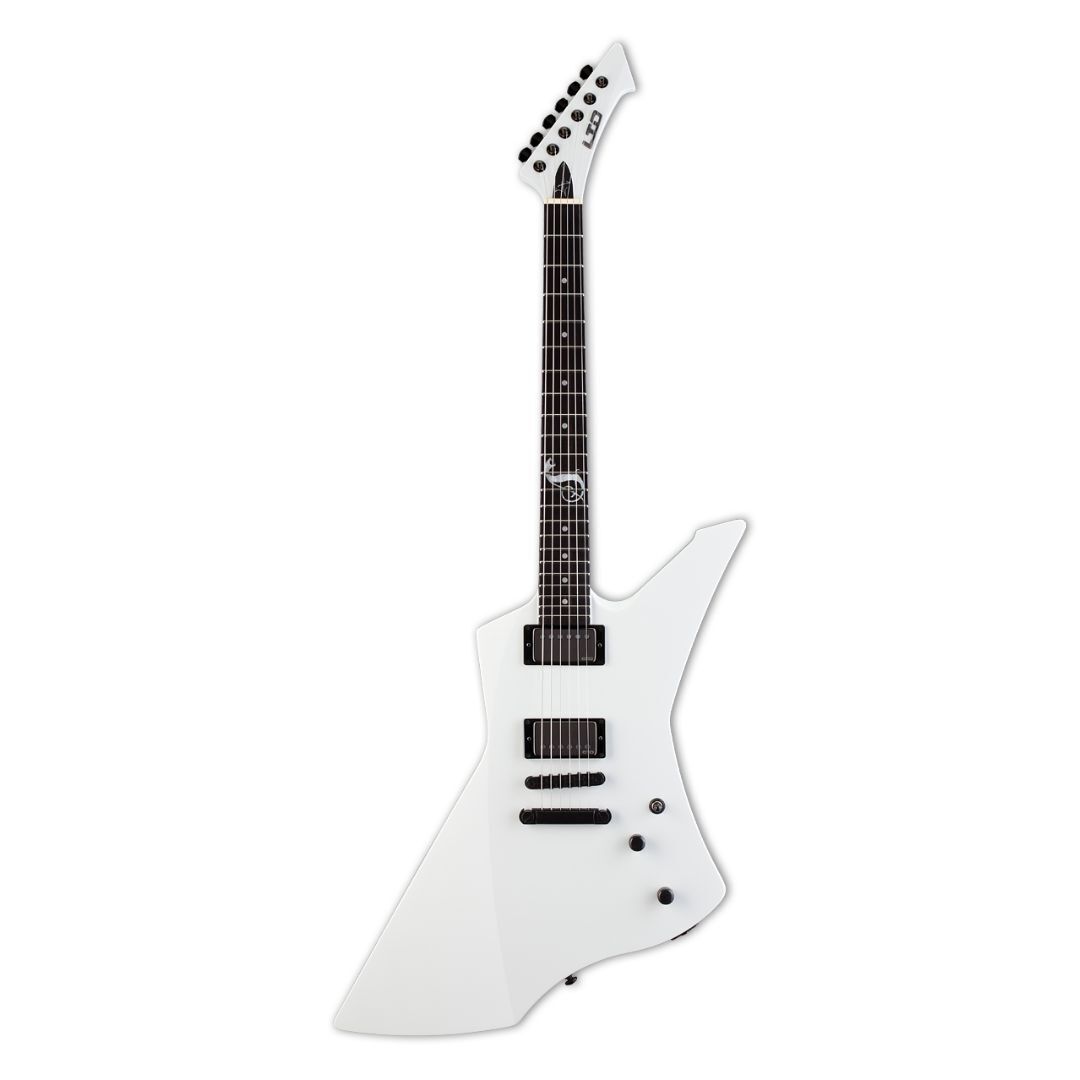 ESP LTD James Hetfield Signature Snakebyte - Snow White