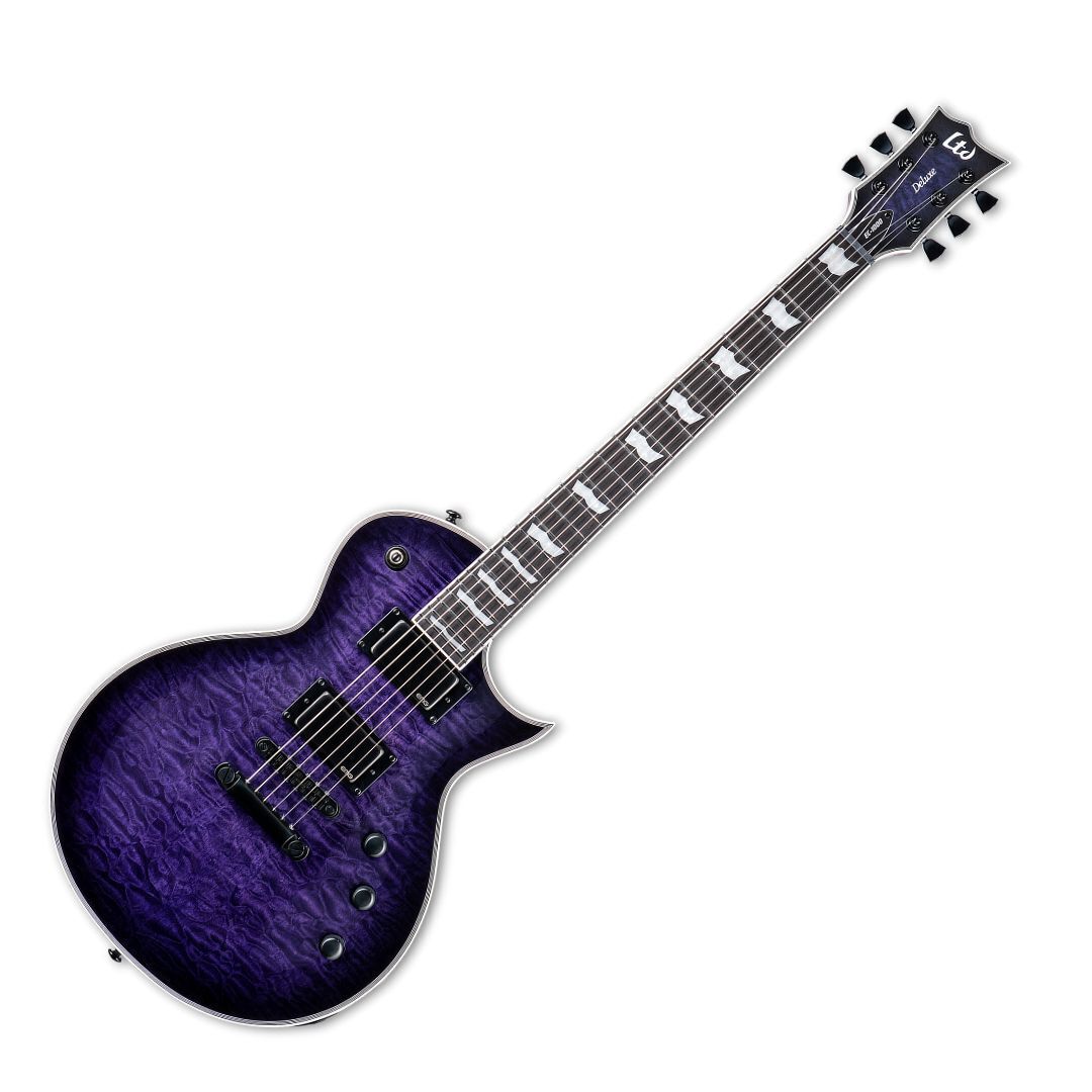 ESP LTD EC-1000 Electric Guitar - See-thru Purple Sunburst
