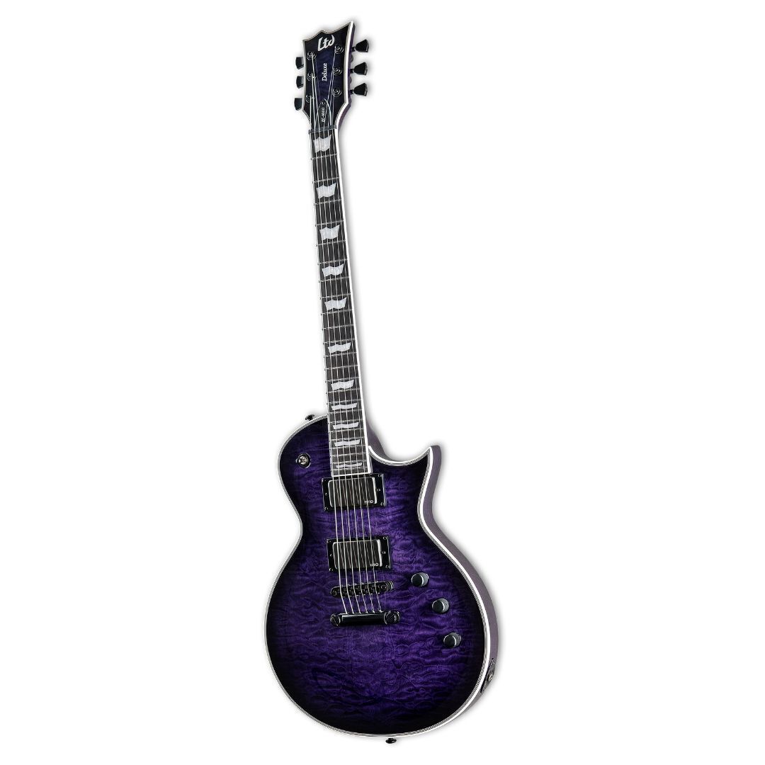 ESP LTD EC-1000 Electric Guitar - See-thru Purple Sunburst