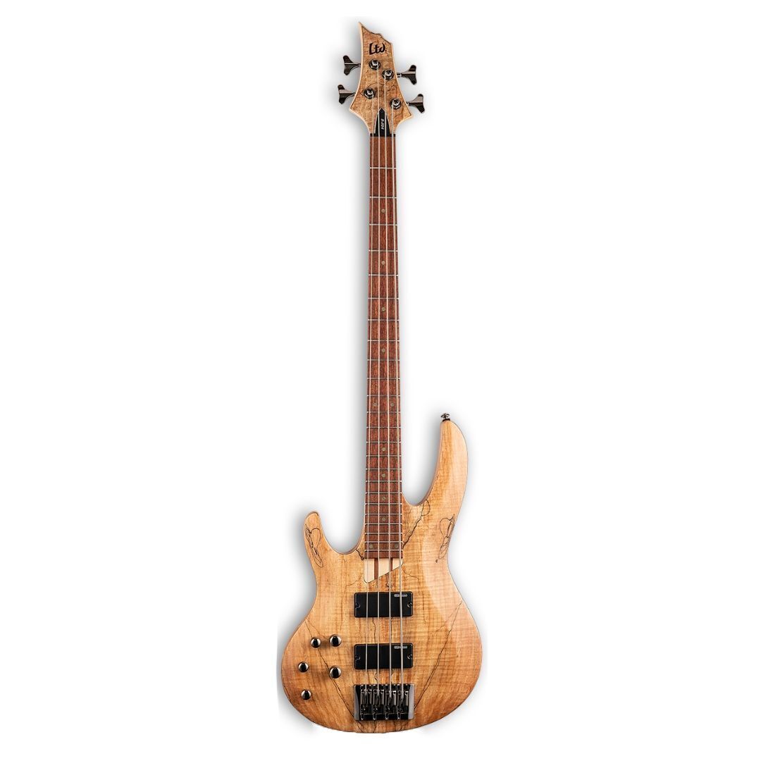 ESP LTD B-204SM Left-handed Bass Guitar - Natural Satin