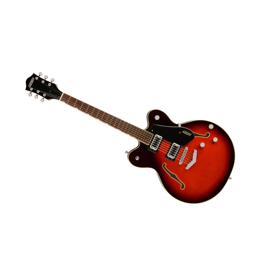Gretsch G5622 Electromatic Center Block DoubleCut with VStoptail Electric Guitar - Claret Burst