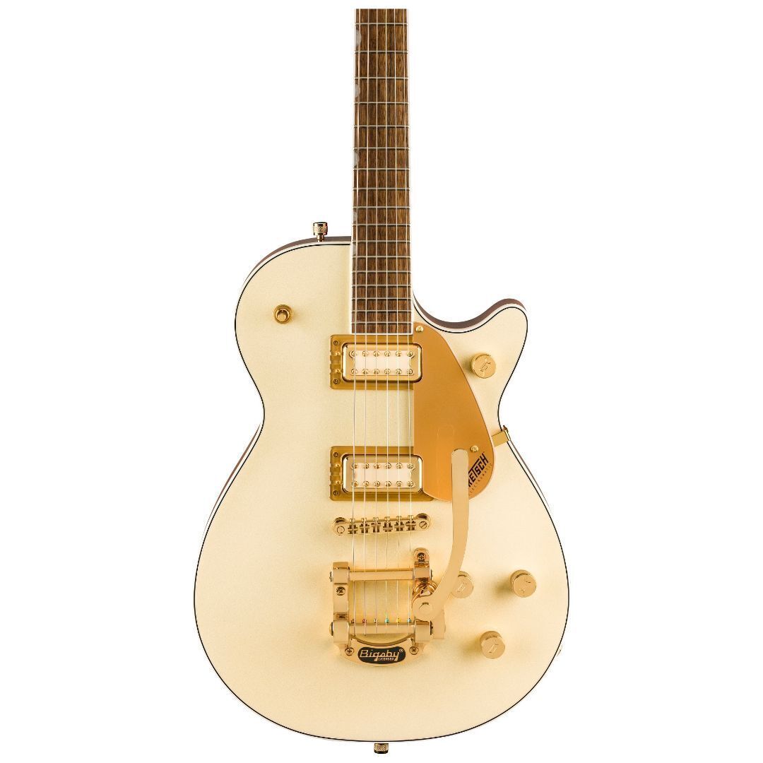 Gretsch Electromatic Pristine LTD Jet SingleCut Electric Guitar (White Gold)
