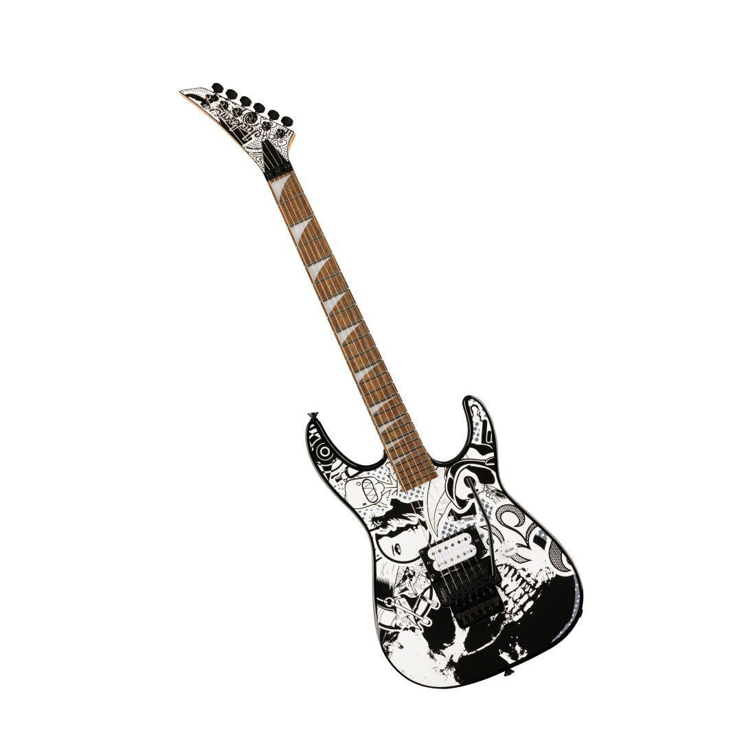 Jackson X Series Dinky DK1 H Electric Guitar - Skull Kaos