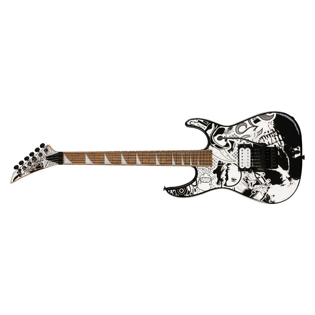 Jackson X Series Dinky DK1 H Electric Guitar - Skull Kaos
