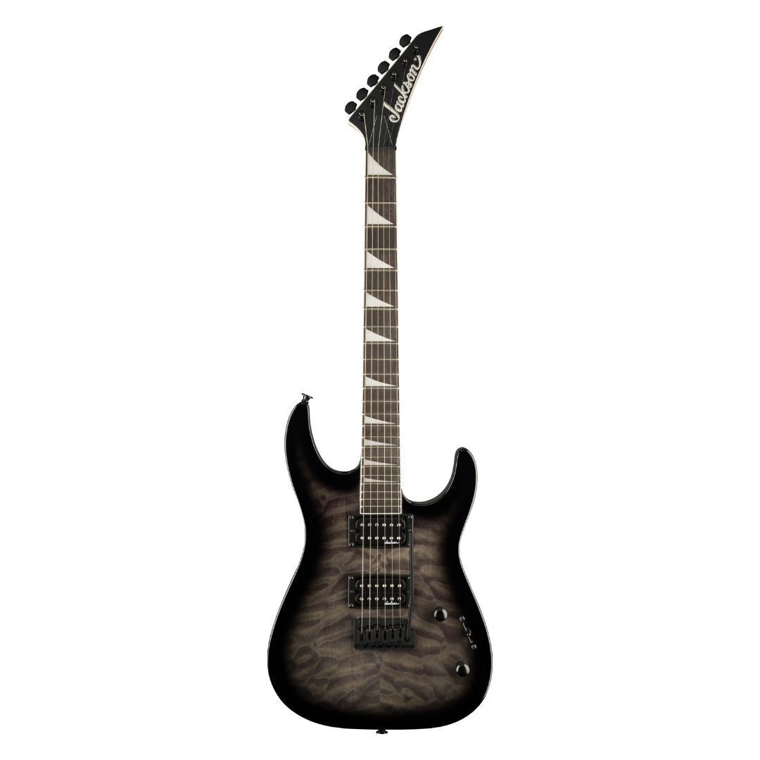 Jackson JS Series Dinky JS20 DKQ 2PT Electric Guitar - Transparent Black