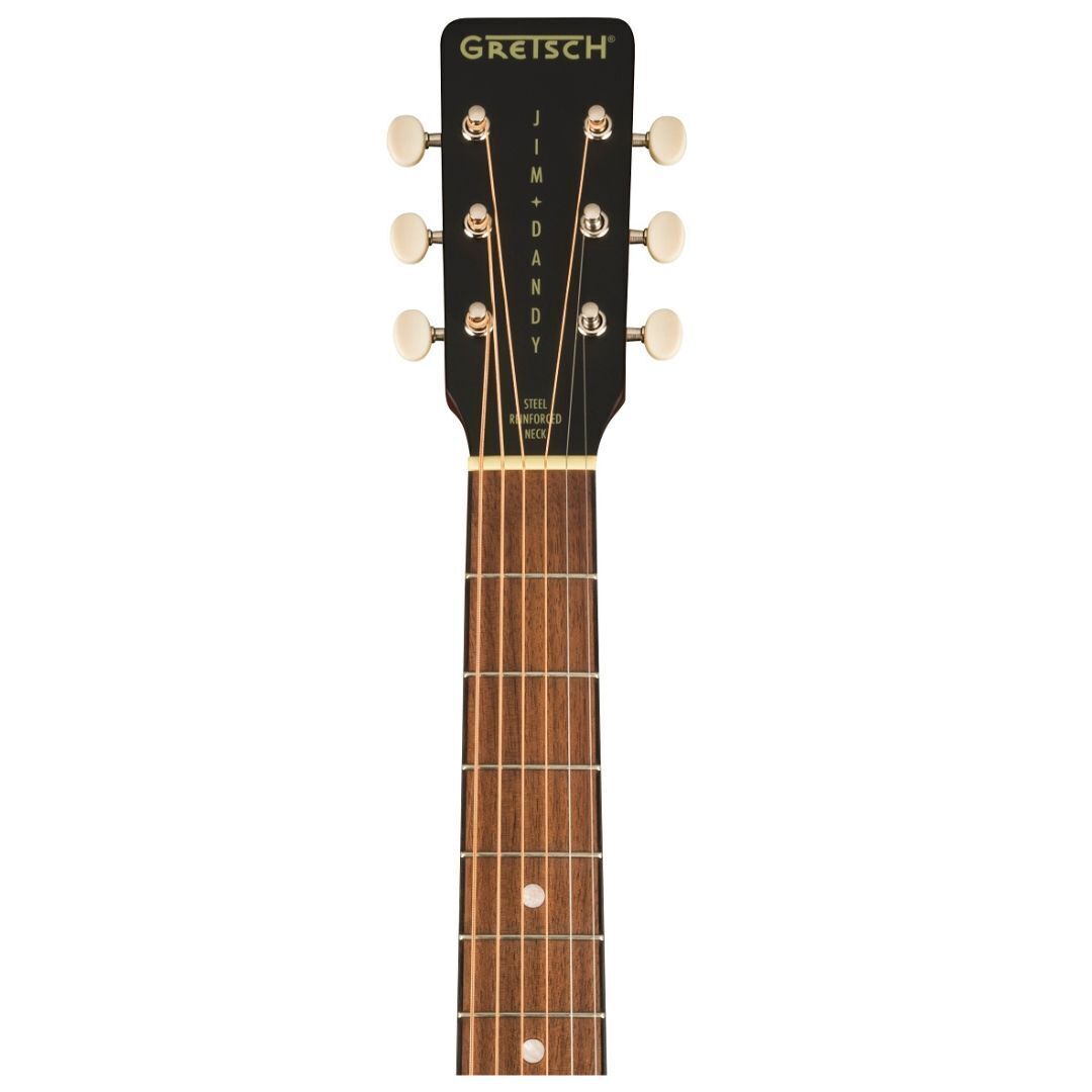 Gretsch Deltoluxe Parlor Acoustic Guitar - Black Top