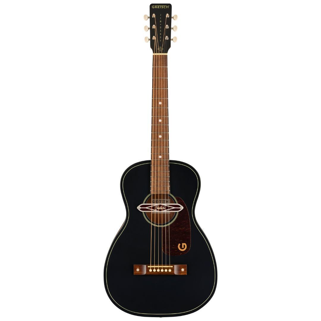 Gretsch Deltoluxe Parlor Acoustic Guitar - Black Top