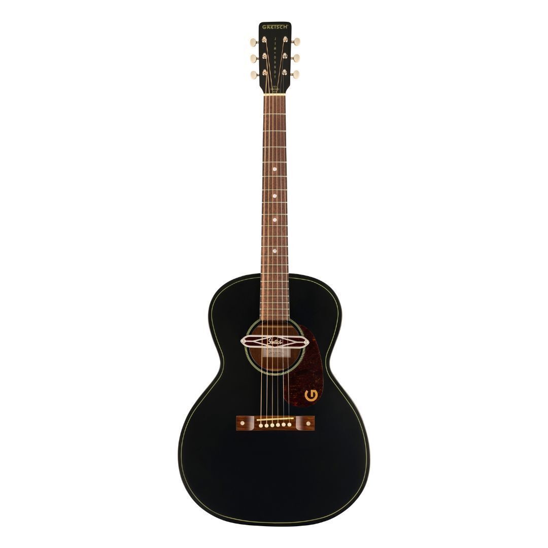 Gretsch Deltoluxe Concert Acoustic Guitar - Black Top