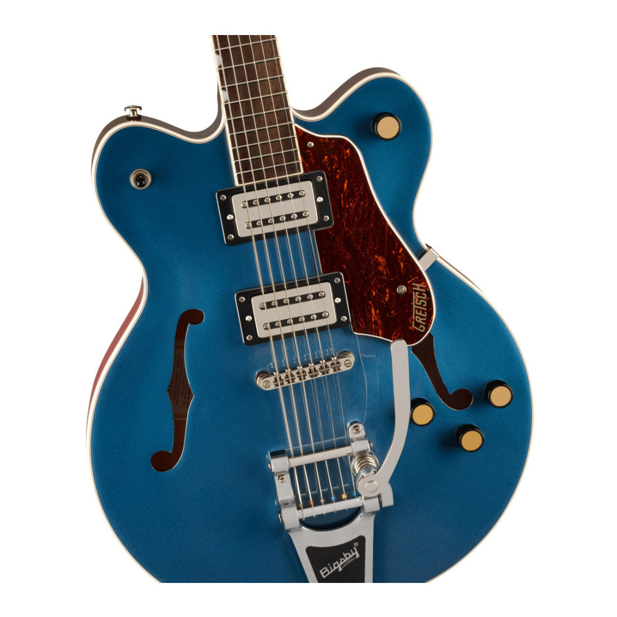 Gretsch G2622T Streamliner Center Block Double-Cut Guitar (Blue) with Case