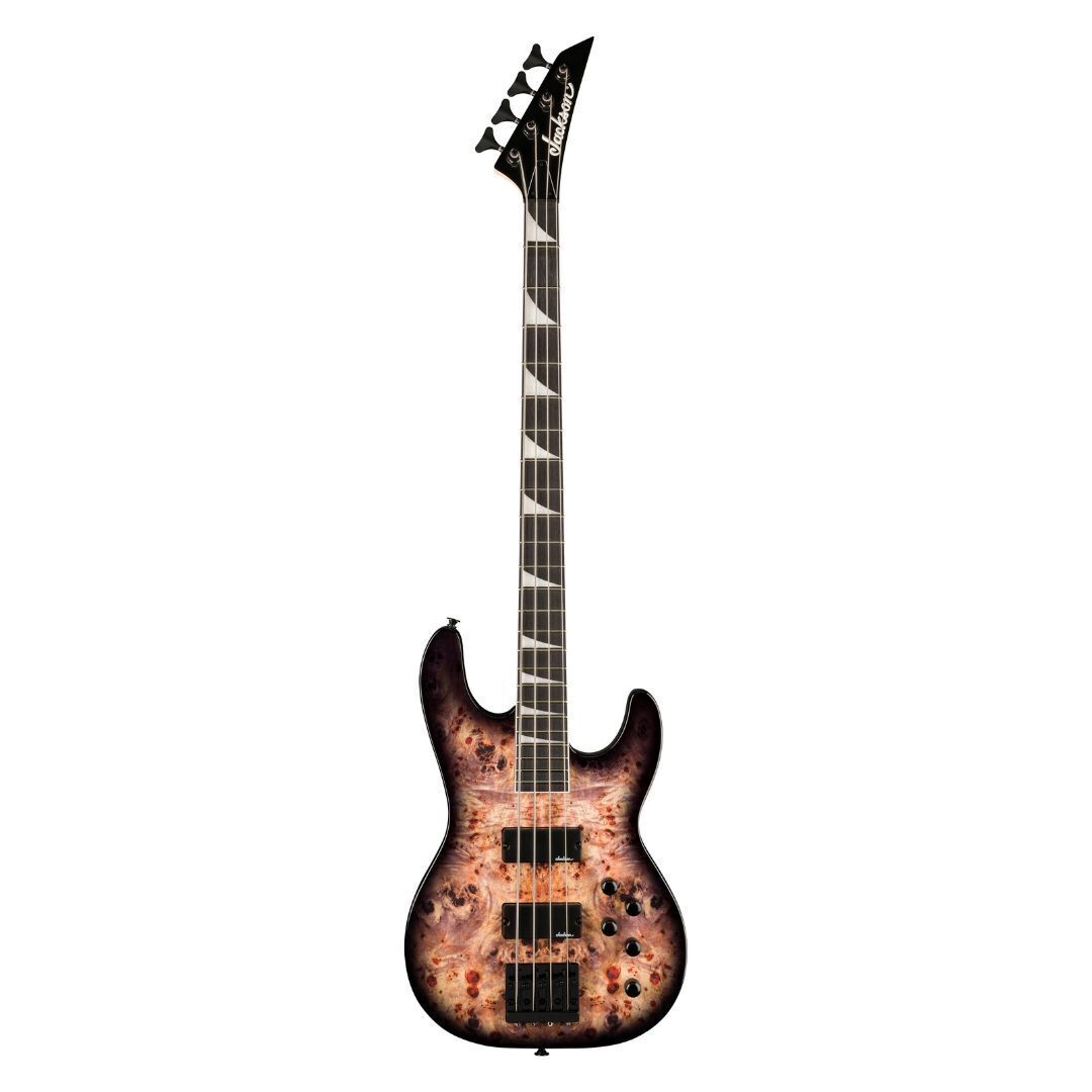 Jackson JS Series Concert Bass CB JS3P Bass Guitar - Transparent Black Burst