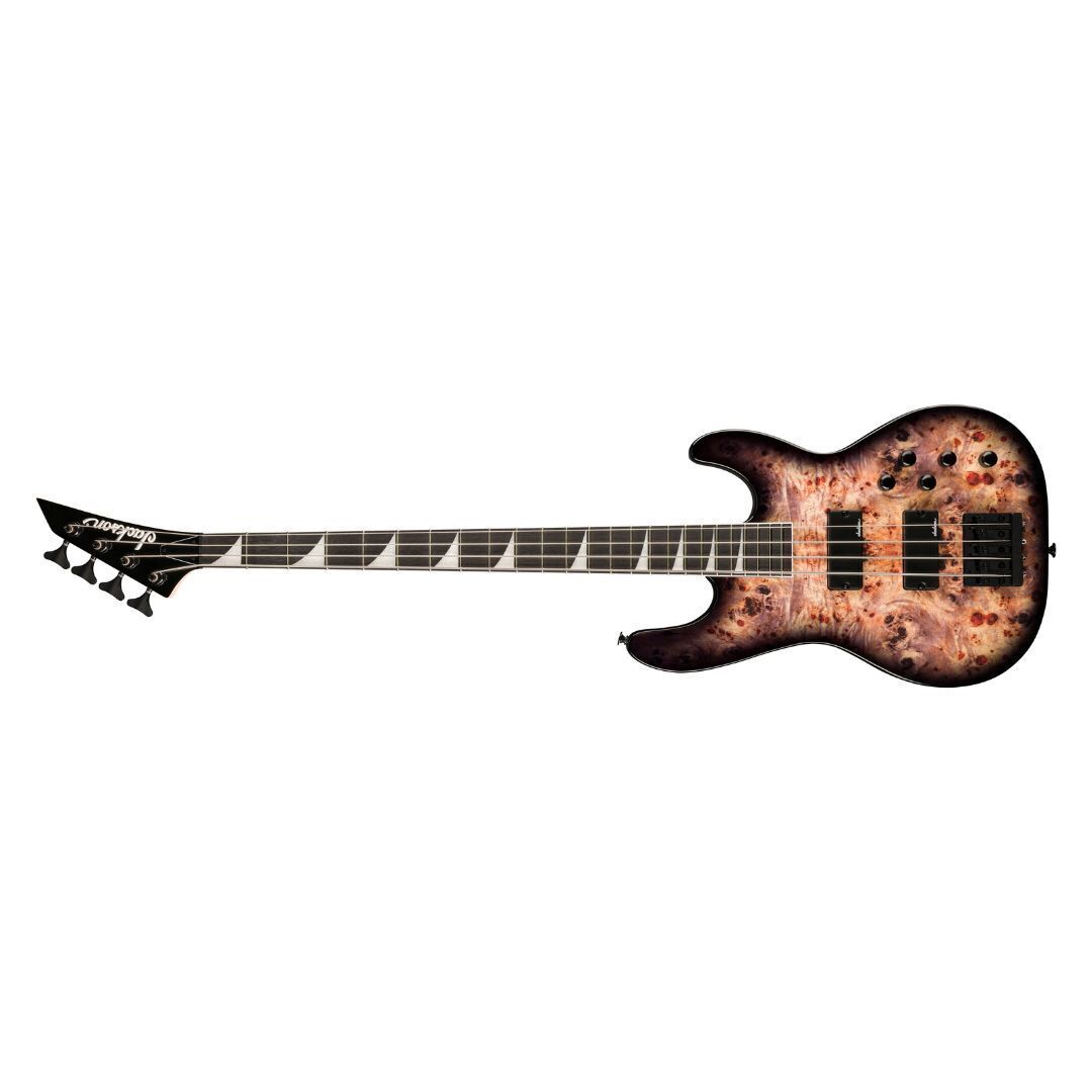 Jackson JS Series Concert Bass CB JS3P Bass Guitar - Transparent Black Burst