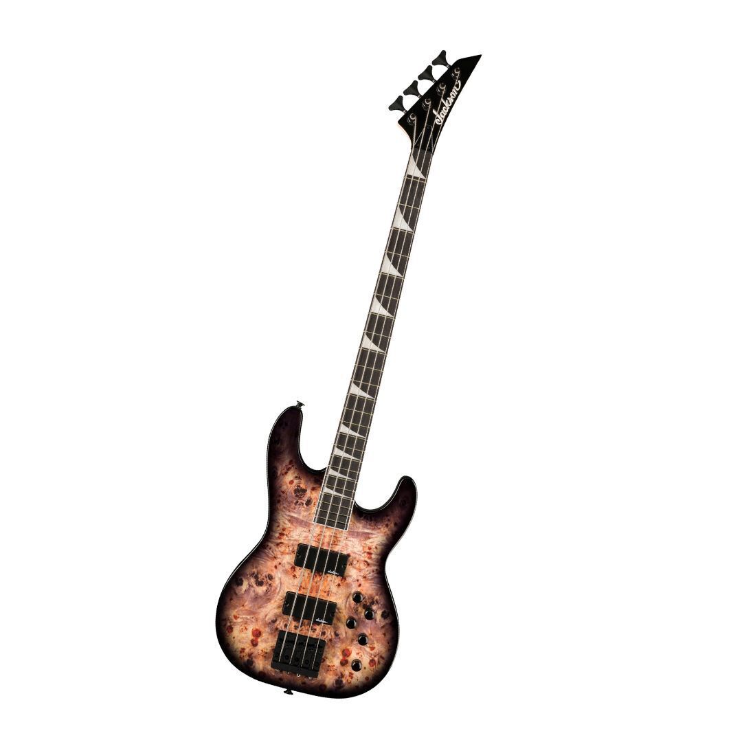 Jackson JS Series Concert Bass CB JS3P Bass Guitar - Transparent Black Burst