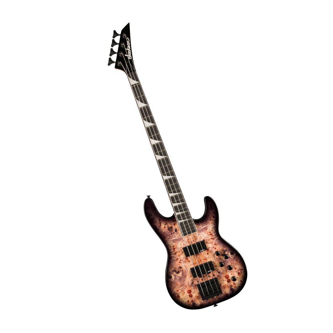 Jackson JS Series Concert Bass CB JS3P Bass Guitar - Transparent Black Burst