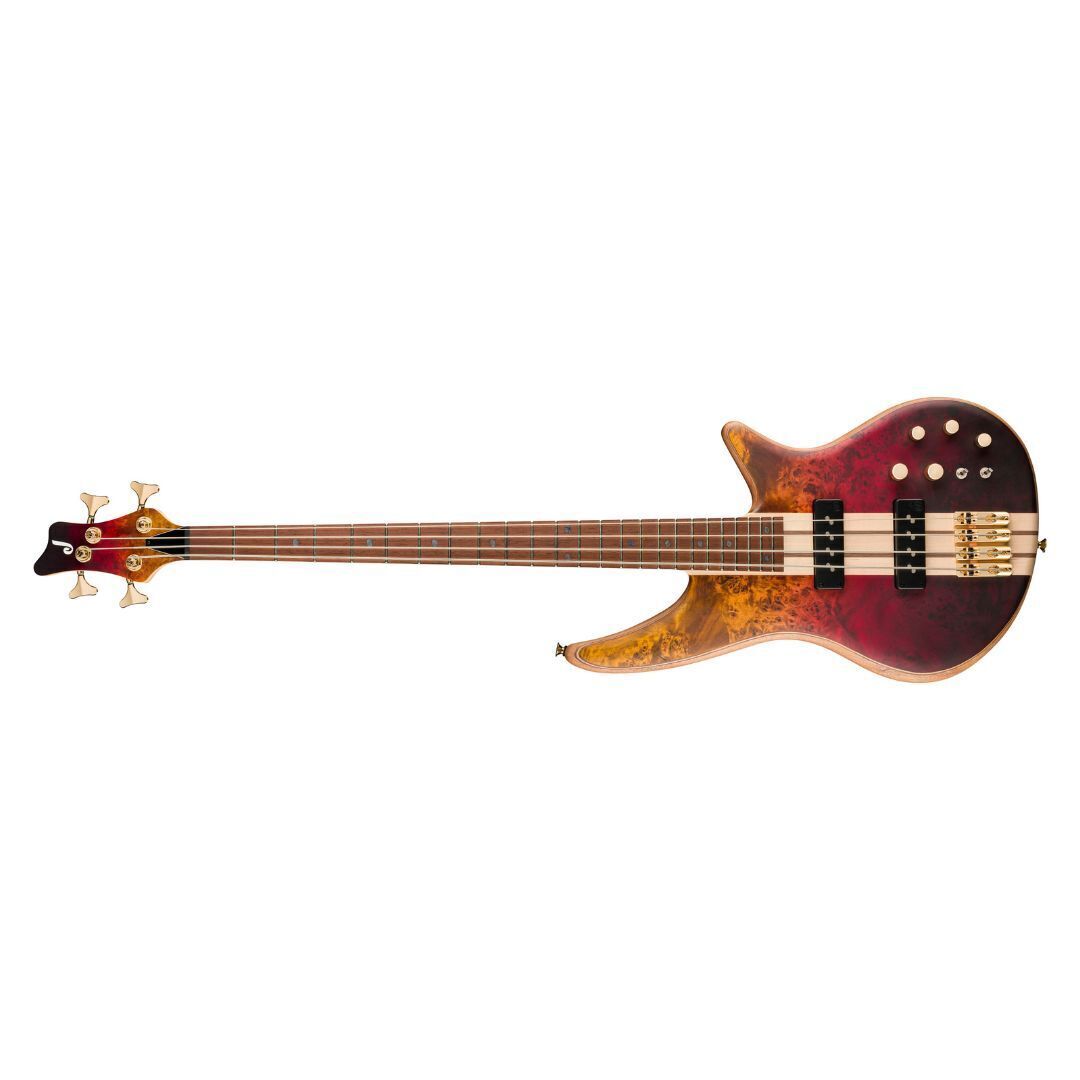 Jackson Pro Series Spectra Bass SBP IV Bass Guitar - Amber Flame