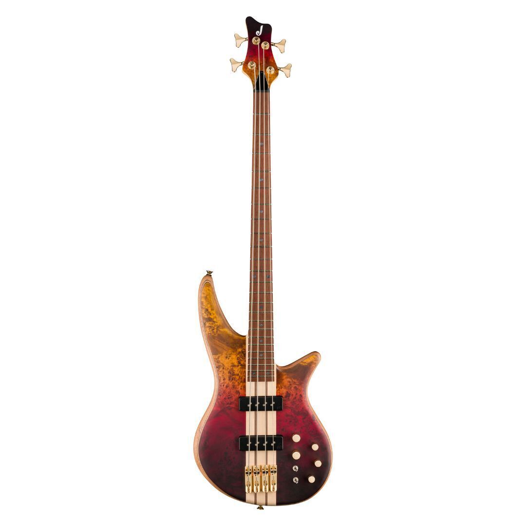 Jackson Pro Series Spectra Bass SBP IV Bass Guitar - Amber Flame