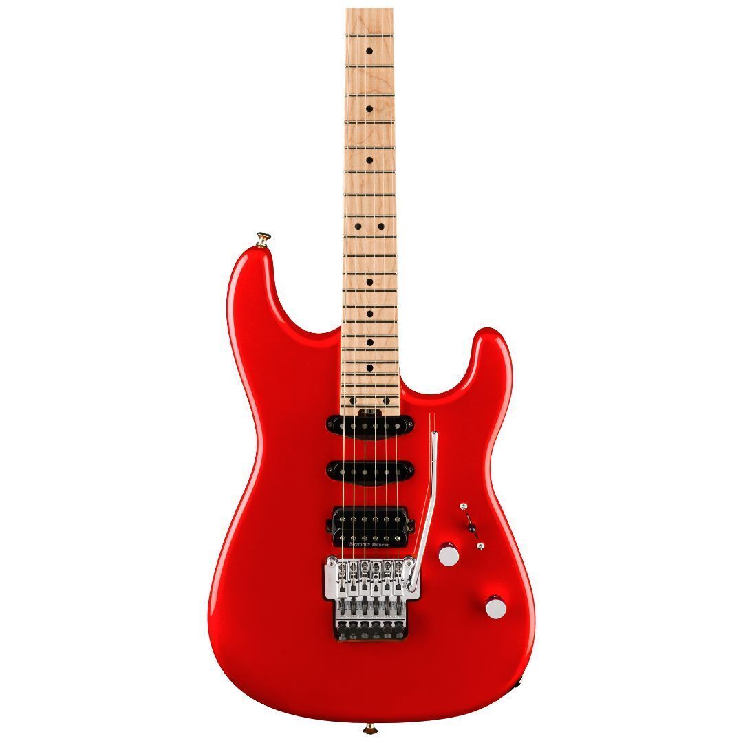 Charvel MJ SanDimas Style 1 HSS FR M Electric Guitar - Metallic Red