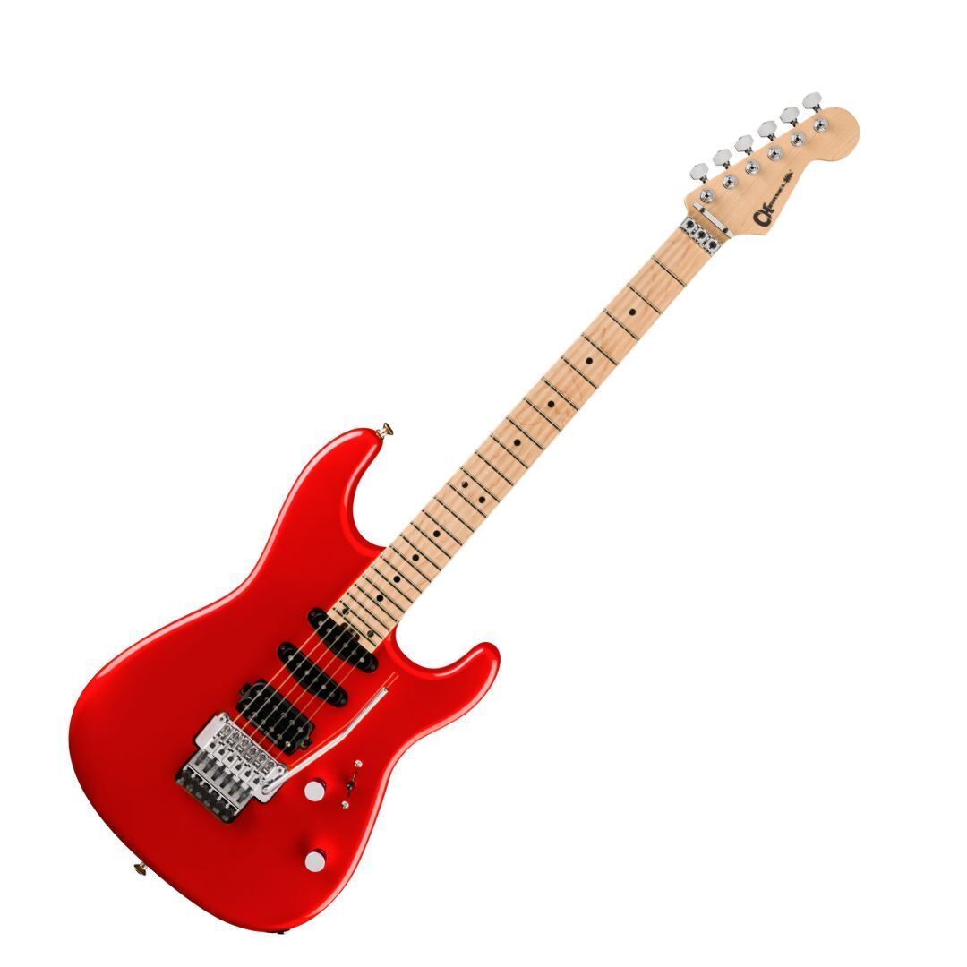 Charvel MJ SanDimas Style 1 HSS FR M Electric Guitar - Metallic Red
