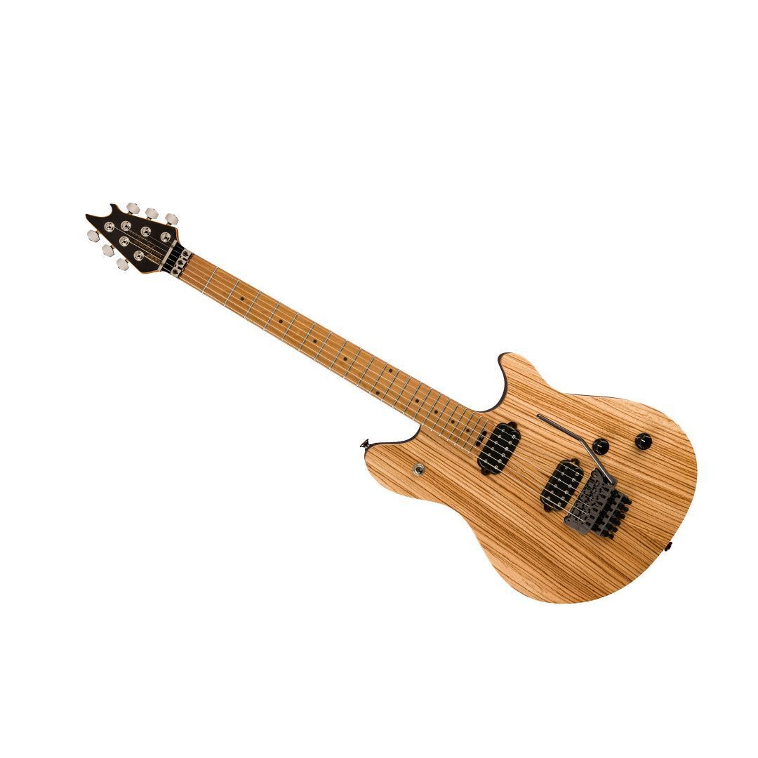 EVH Wolfgang WG Standard Exotic Zebrawood Electric Guitar - Natural