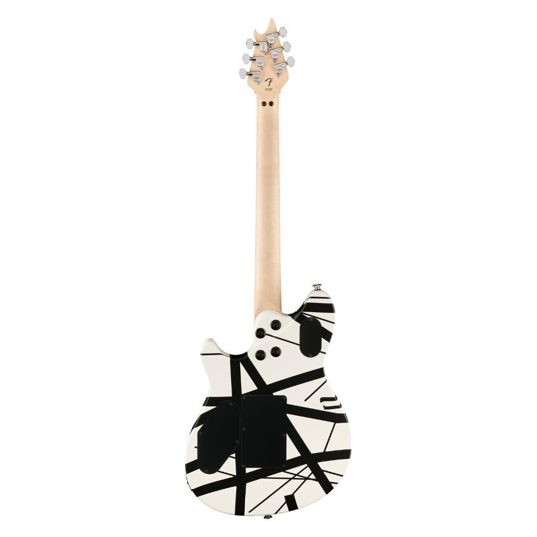 EVH Wolfgang Special Striped Electric Guitar - Black and White