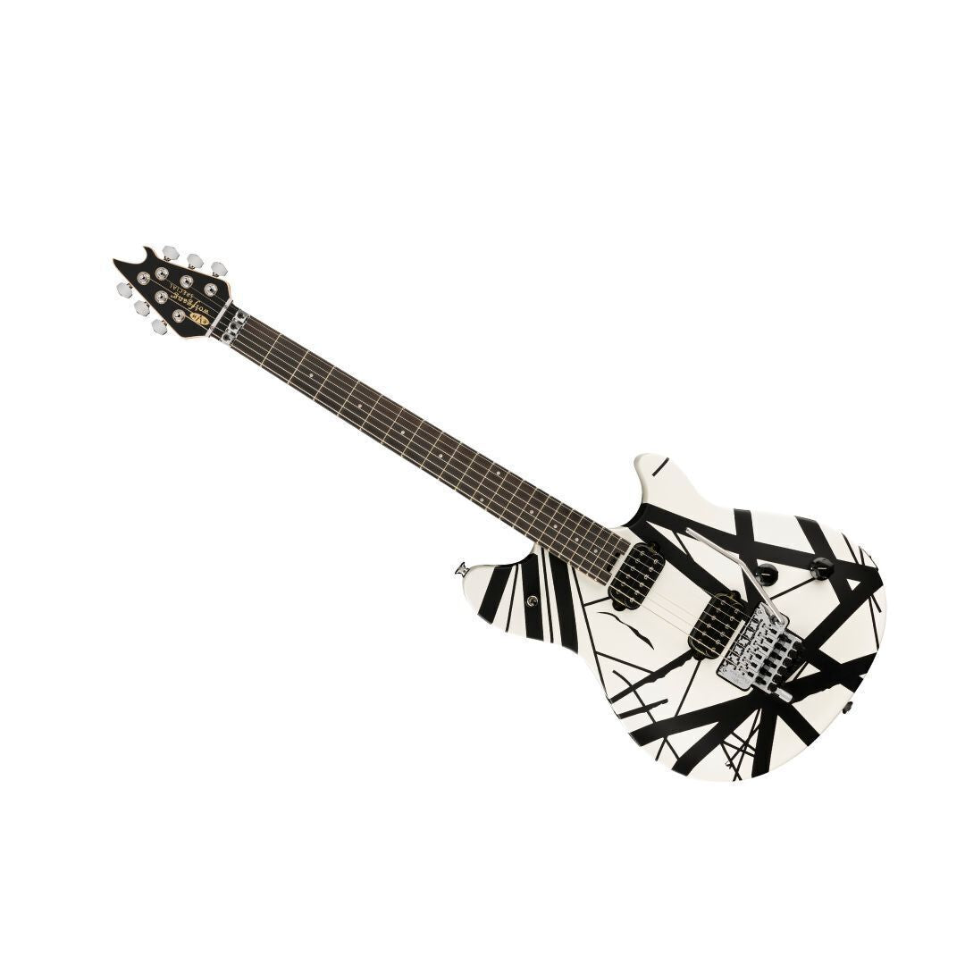 EVH Wolfgang Special Striped Electric Guitar - Black and White