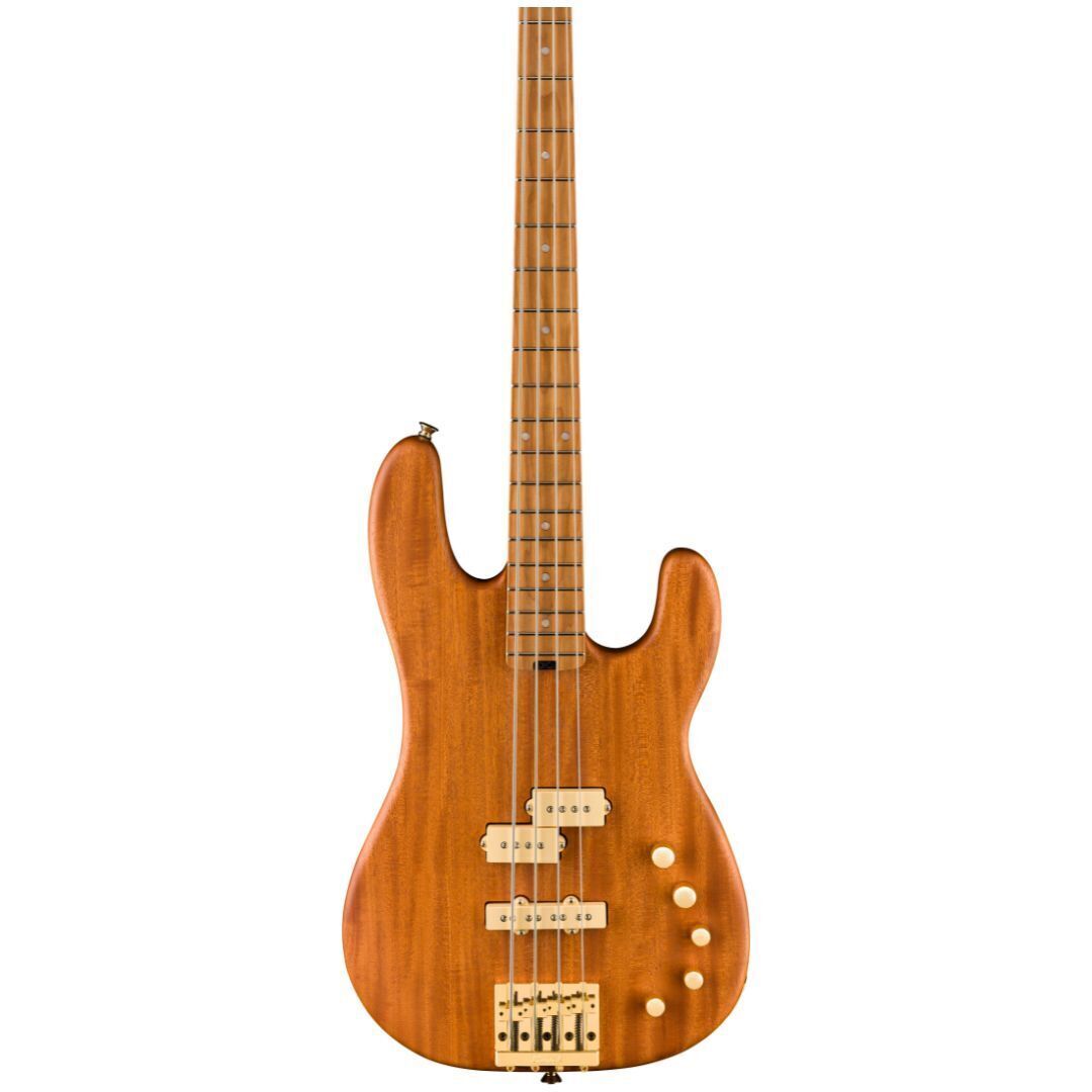 Charvel ProMod San Dimas PJ IV MAH Bass Guitar - Natural Mahogany