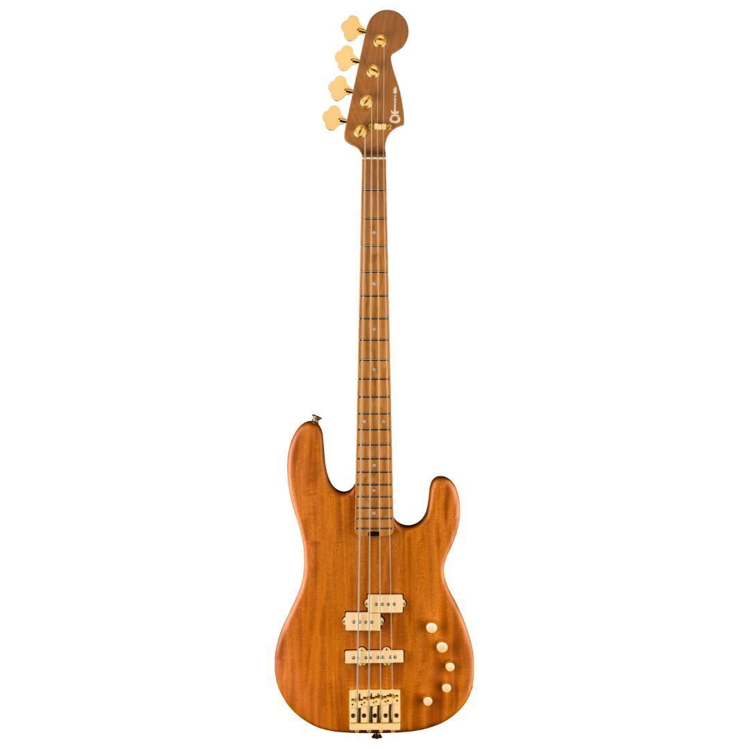Charvel ProMod San Dimas PJ IV MAH Bass Guitar - Natural Mahogany