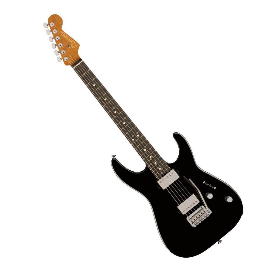 Charvel SuperStock DKA22 2PT EB Electric Guitar - Gloss Black