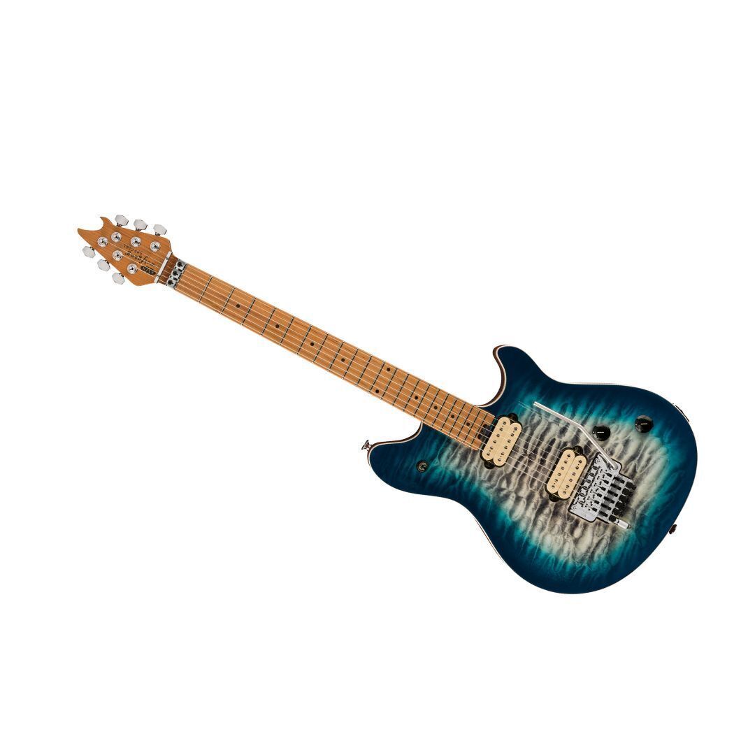 EVH Wolfgang Special Transactional QM Electric Guitar - Indigo Burst