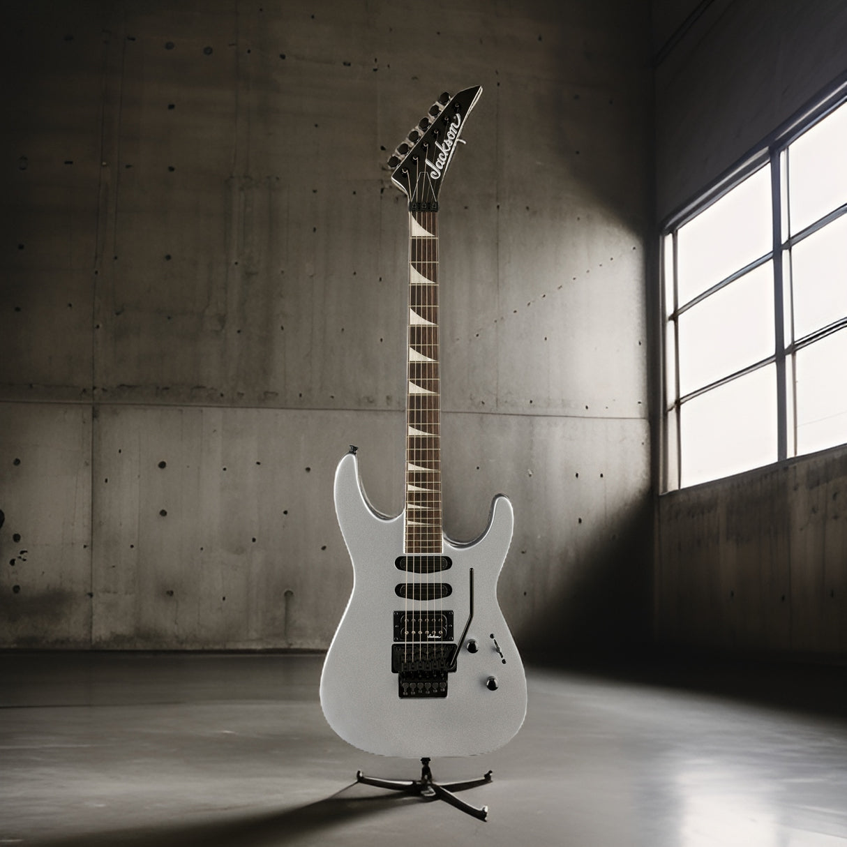 Jackson X Series Soloist SL3X DX 6-String Electric Guitar (Quicksilver) Bundle