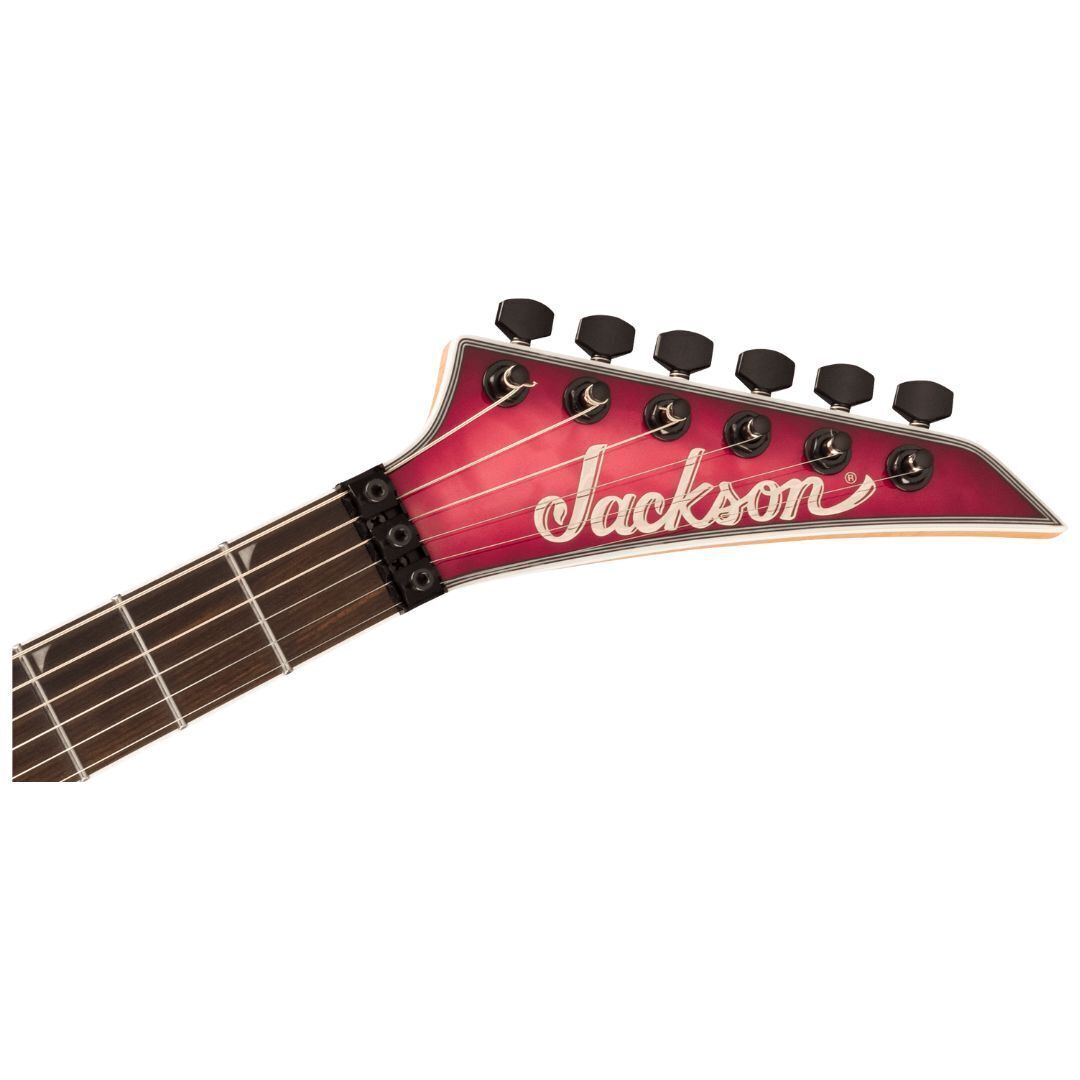 Jackson Pro Plus Series Soloist SLA3Q Electric Guitar - Fuschia Burst
