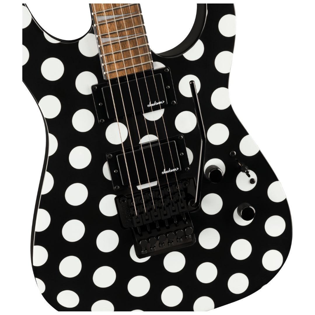 Jackson X Series Soloist SLX DX Electric Guitar - Polka Dot