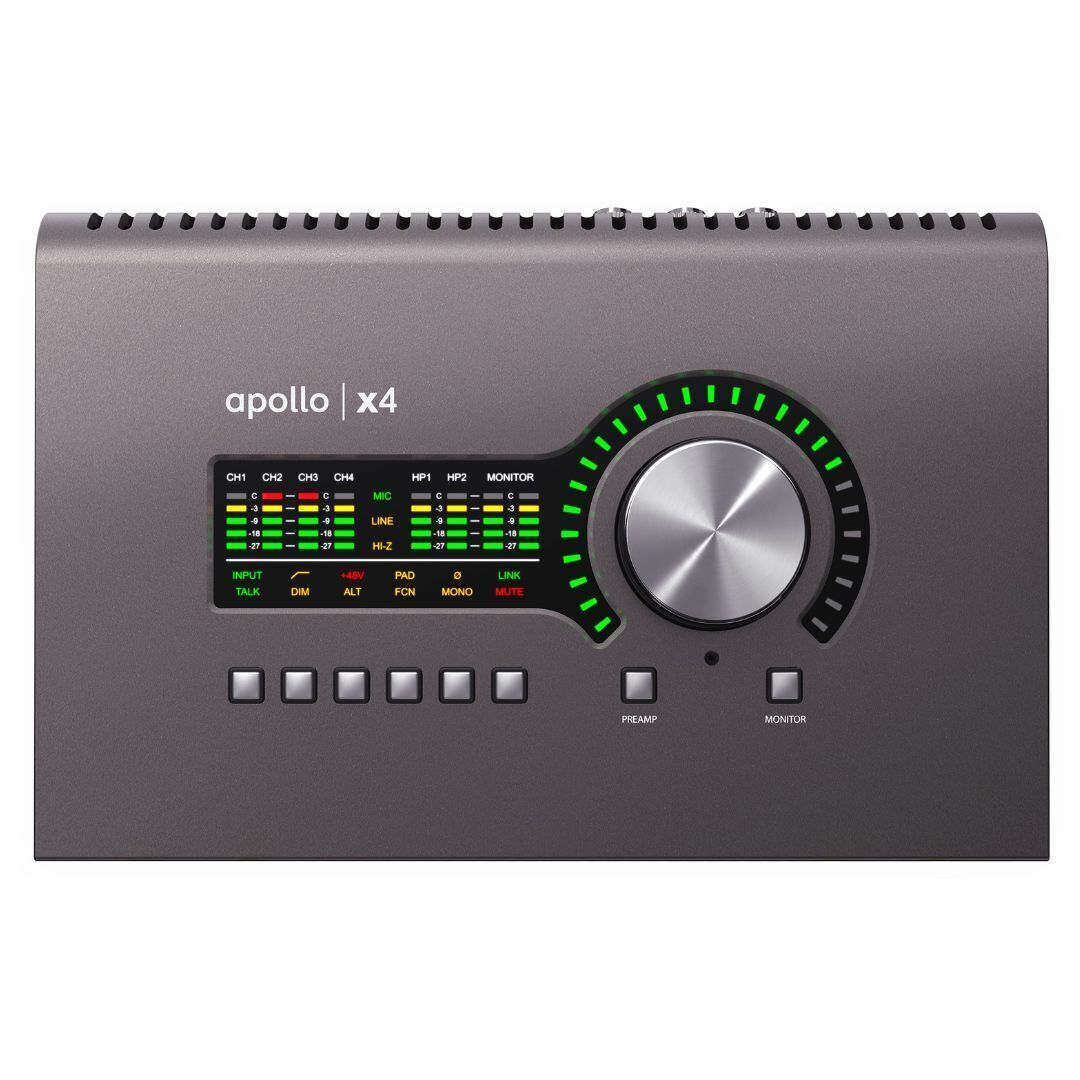Universal Audio APX4-HE Apollo x4 Recording Interface Heritage Edition Bundle