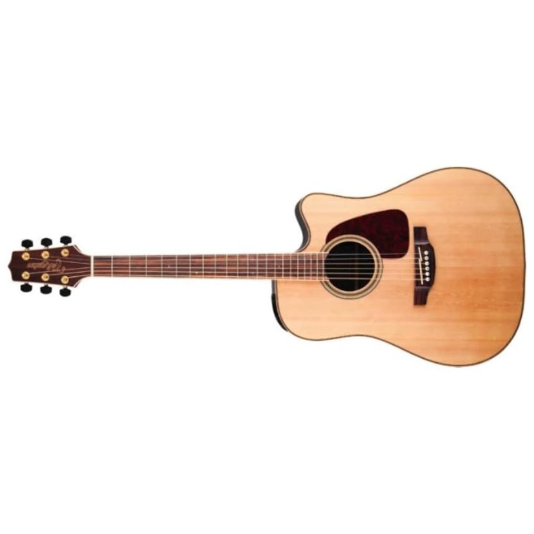 Takamine GD93CE-NAT Dreadnought Cutaway Acoustic-Electric Guitar, Natural