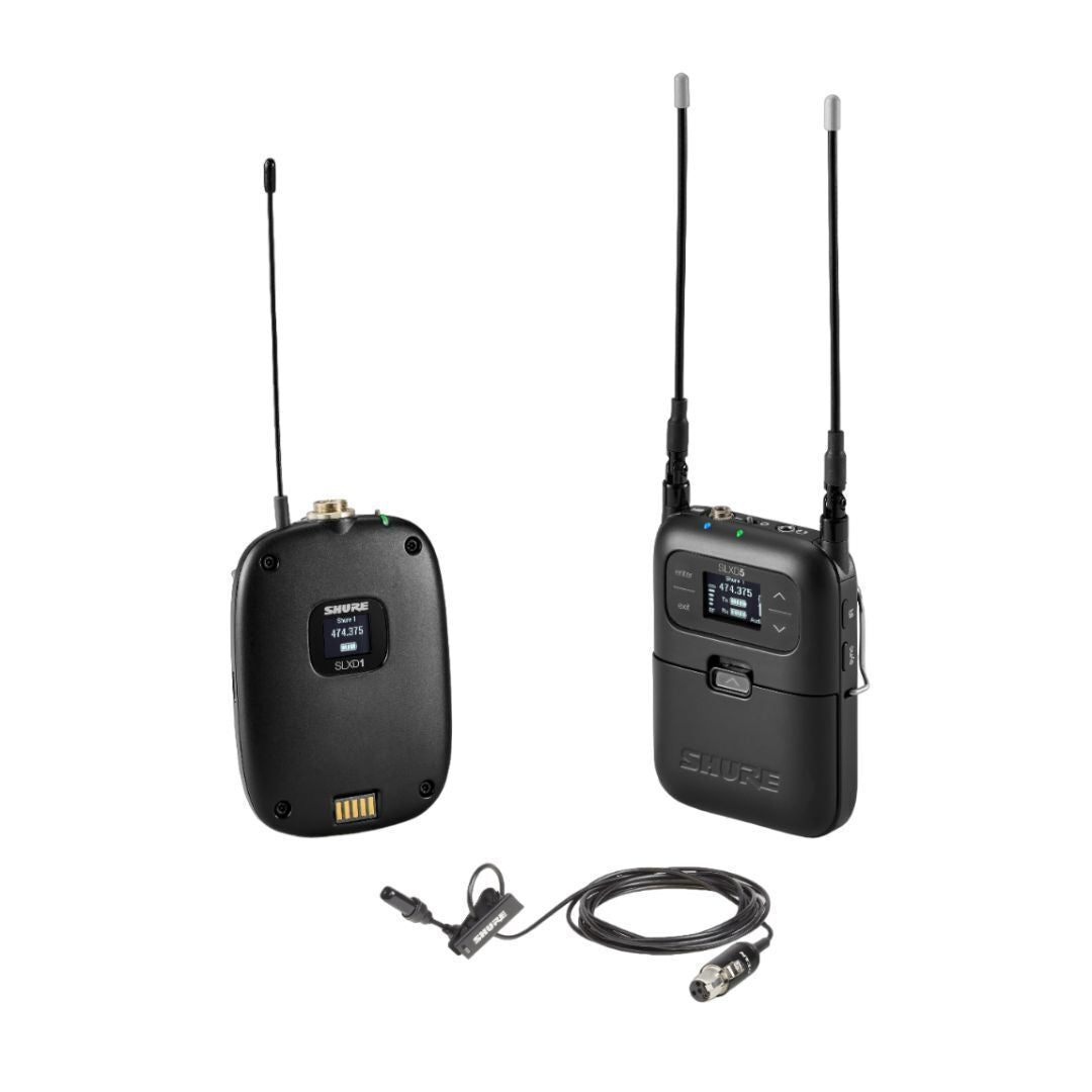 Shure G58 Band Digital Wireless Bodypack System with Transmitter, Receiver, Mic