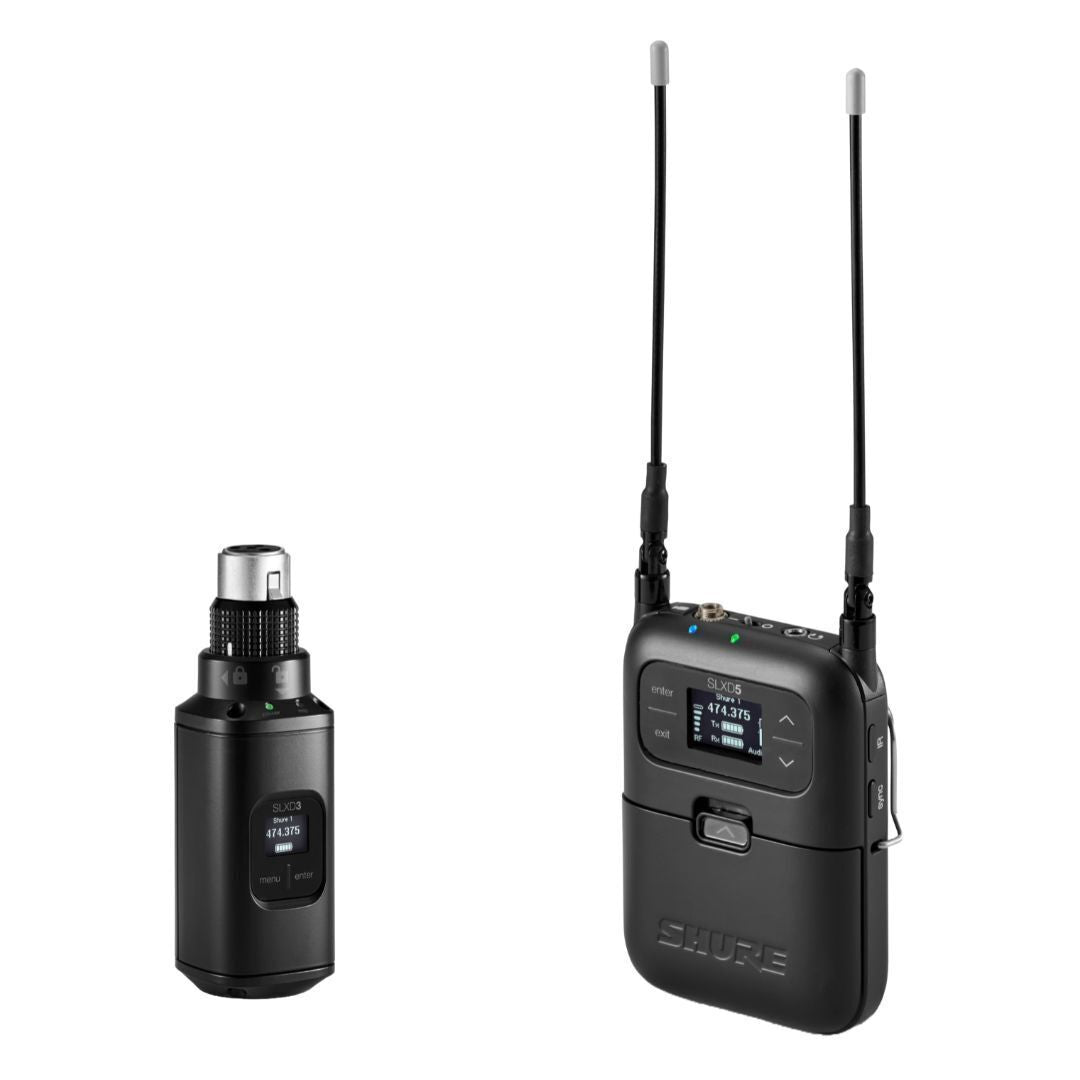 Shure SLXD35 H55 Band Portable Digital Wireless System w/ Transmitter, Receiver