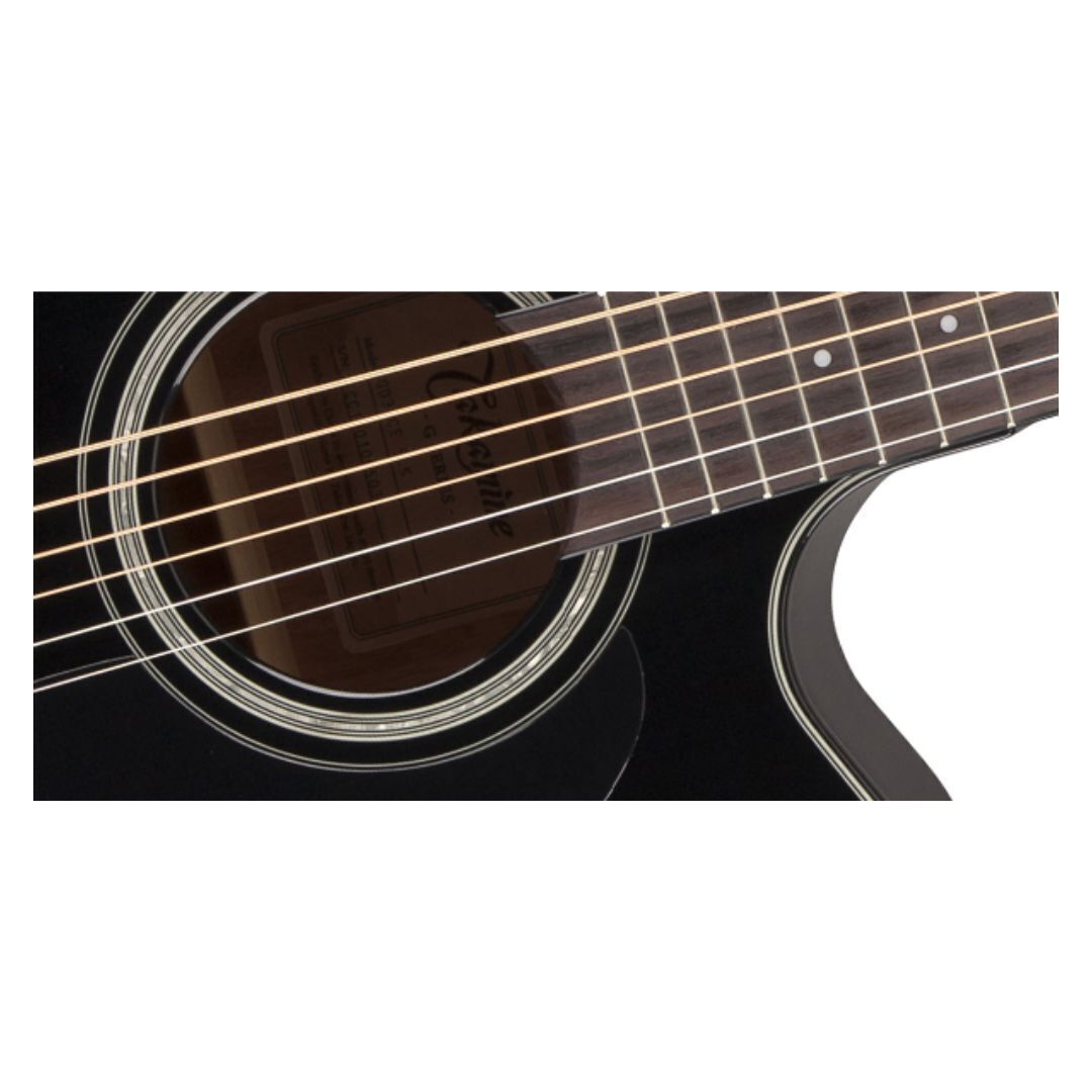 Takamine GD30-CE Dreadnought Cutaway Guitar, Black