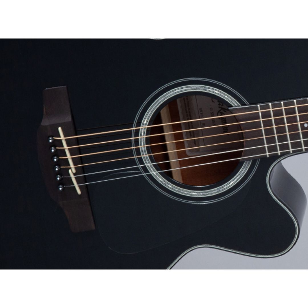 Takamine G Series GN30CE NEX Cutaway Acoustic-Electric Guitar Gloss Black