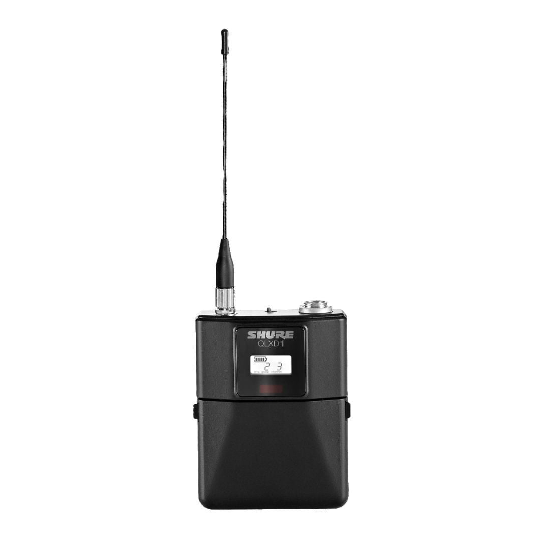 Shure QLXD1 Digital Wireless Bodypack Transmitter (G50: 470 to 534 MHz)