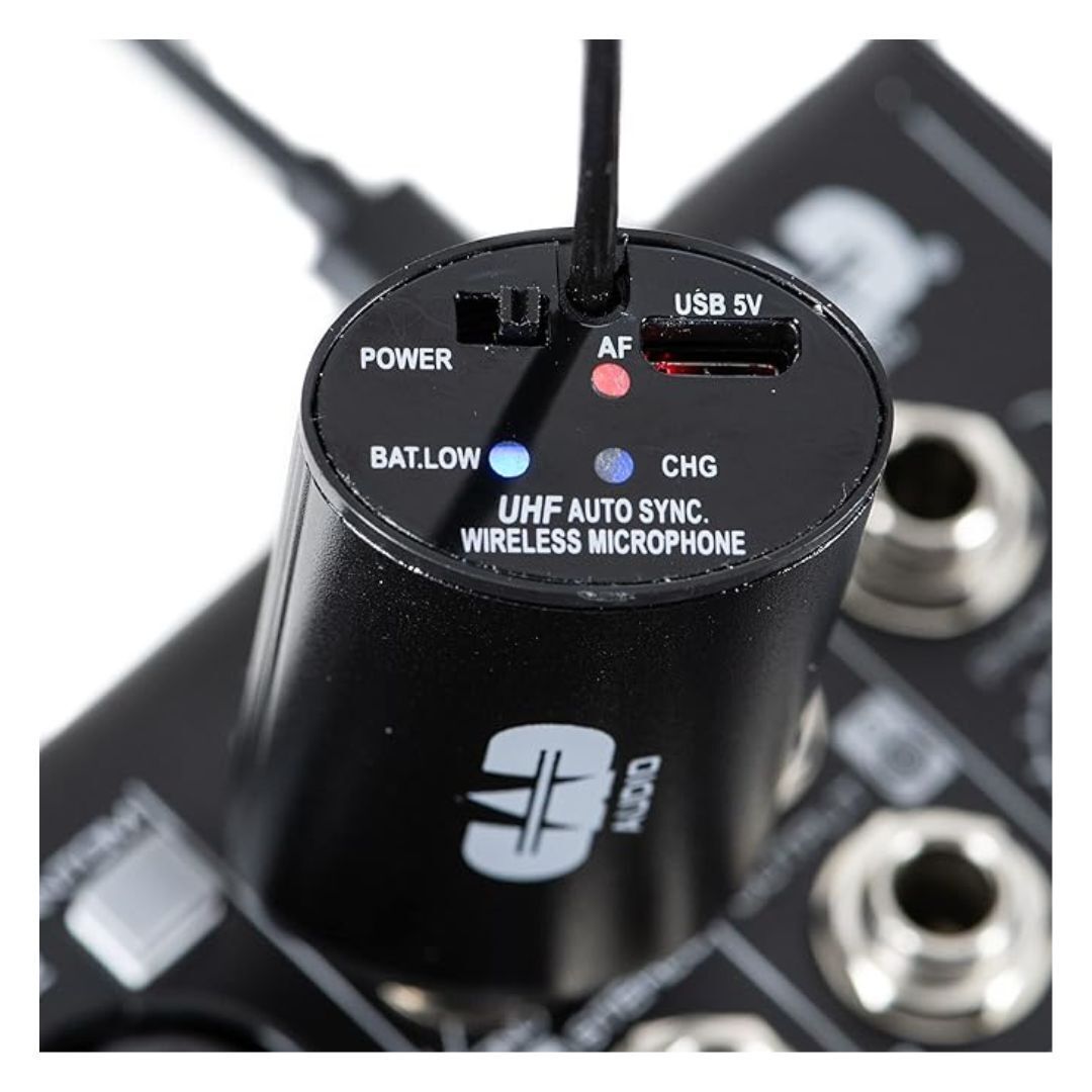 CAD Audio Digital Frequency Agile Single Channel UHF Handheld Wireless (Black)