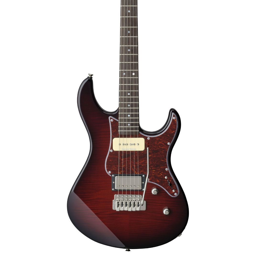 Yamaha PAC611VFM DRB Dark Red Burst, Pac611 Electric Guitar