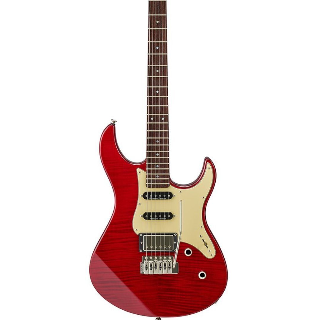 Yamaha PAC612VIIFMX Pacifica Electric Guitar, Fired Red