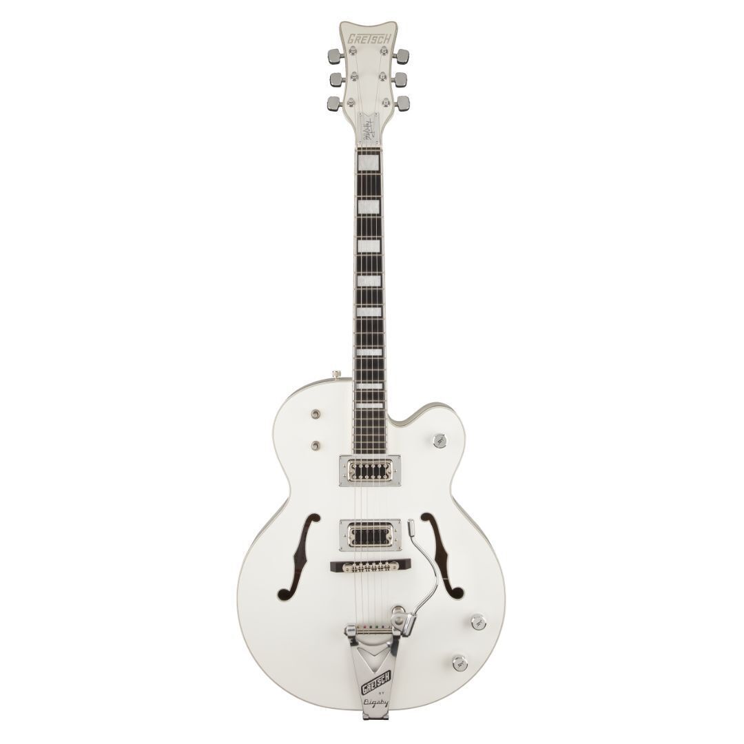 Gretsch G7593T Billy Duffy Signature Falcon with Bigsby in White Lacquer