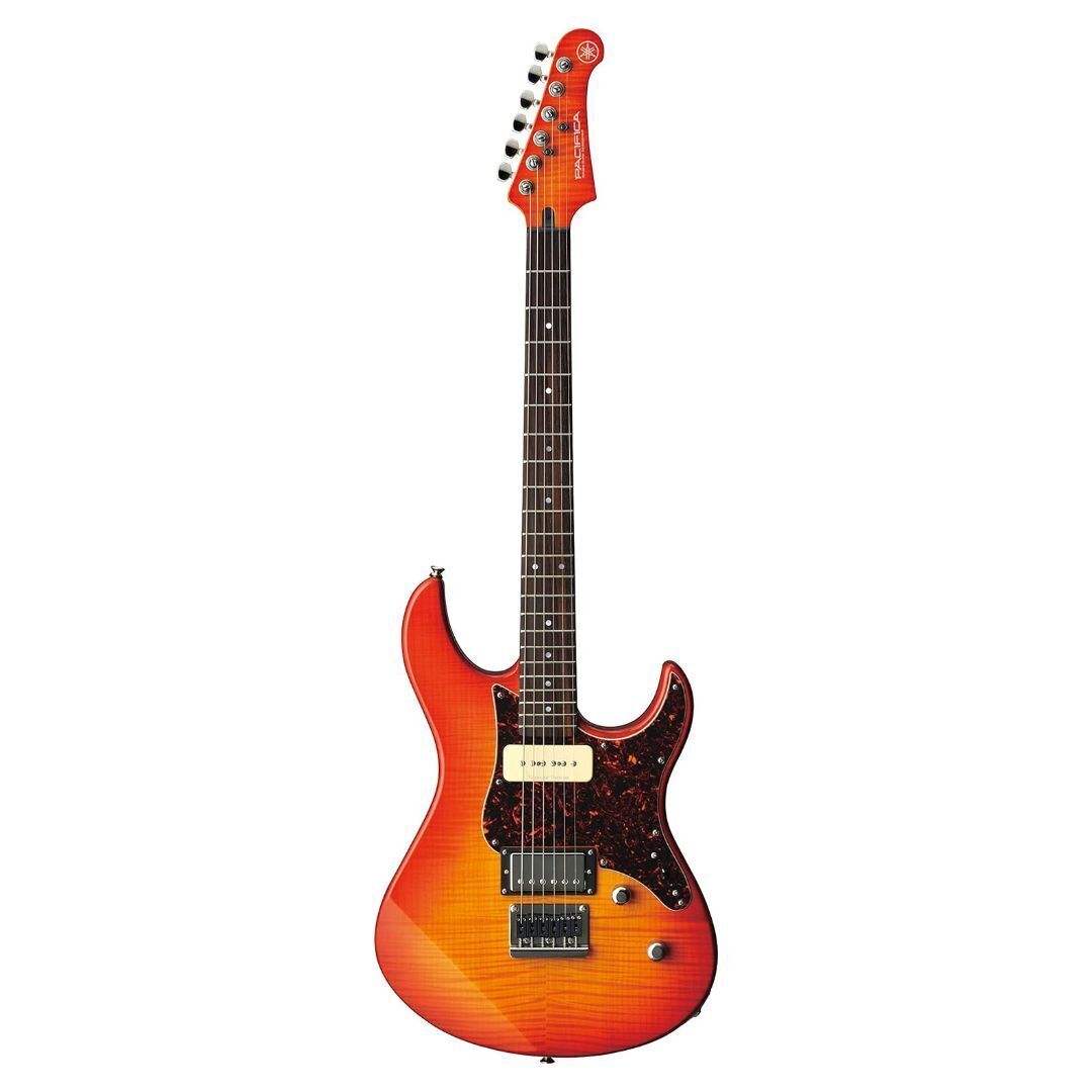 Yamaha PAC611HFM LAB Light Amber Burst, Pac611 Electric Guitar