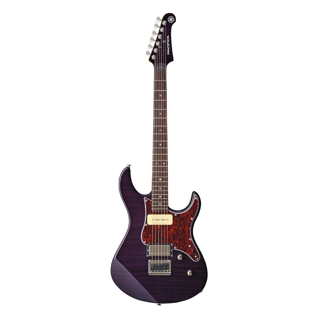 Yamaha PAC611HFM TP Trans Purple, Pac611 Electric Guitar